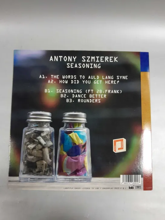 ANTHONY SZMIEREK SEASONING GREEN VINYL