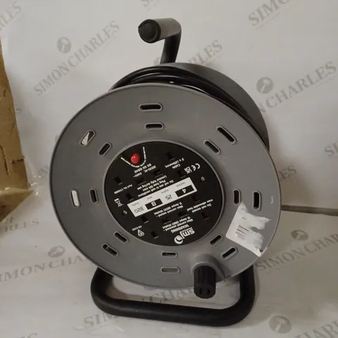 SMJ ELECTRICAL CTH2513 CABLE REEL, 3120 W, 240 V, BLACK/GREY, 25 METER