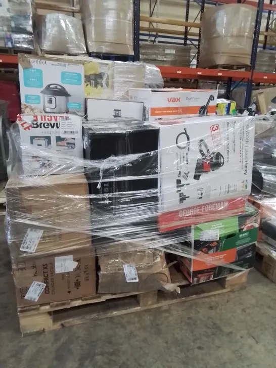 PALLET OF APPROXIMATELY 18 UNPROCESSED RAW RETURN HOUSEHOLD AND ELECTRICAL GOODS TO INCLUDE;