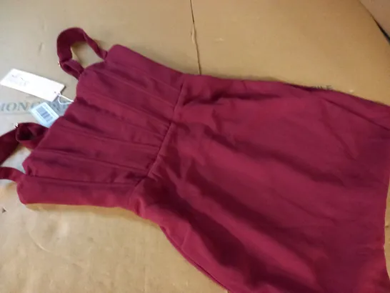 OH POLLY DRESS IN WINE - 6