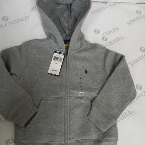 BOYS POLO RALPH LAUREN ZIPPED JACKET SIZE 4/4R