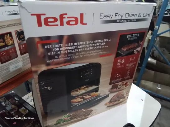 BOXED TEFAL EASY FRY OVEN & GRILL 9 IN 1