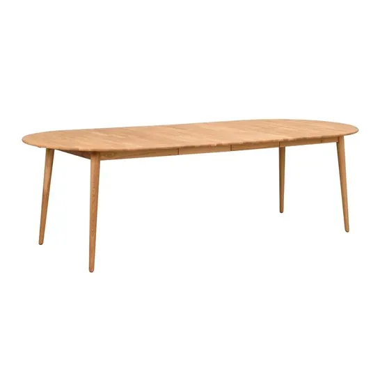 BOXED BECKENHAM EXTENDABLE OVAL SOLID WOOD TABLE