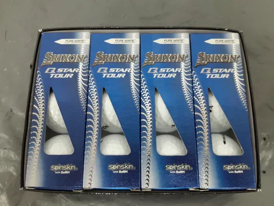 BOXED SRIXON Q STAR TOUR GOLF BALLS - WHITE