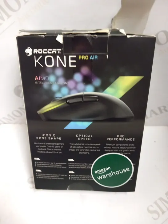 BOXED ROCCAT KONE PRO AIR AIMO INTELLIGENT LIGHTING MOUSE