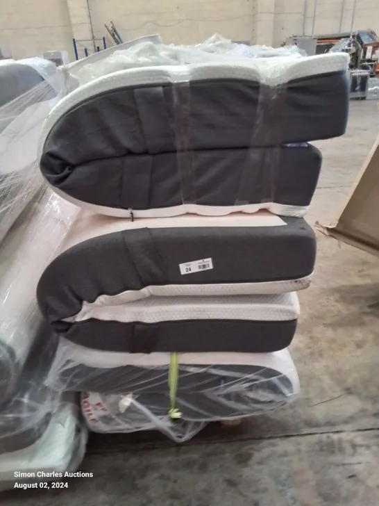 PALLET CONTAINING APPROXIMATELY 3 MATTRESSES SIZES AND SPECS VARY