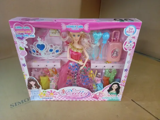 BOXED LOVELY GIRL PLAY SET