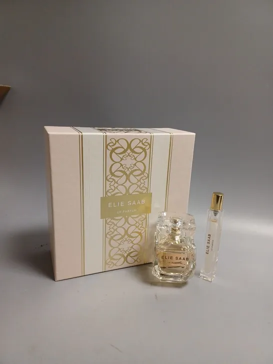 BOXED ELIE SAAB LE PARFUM 50ML EAU DE PARFUM SET