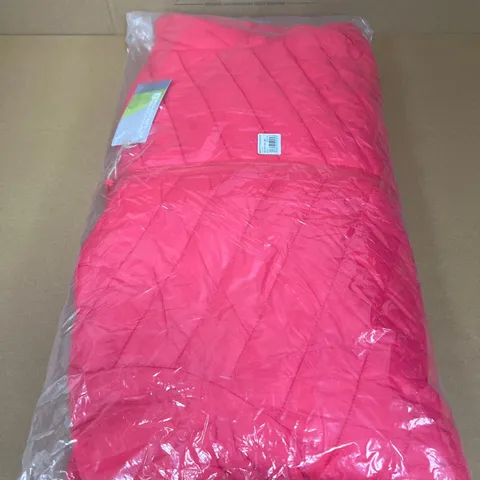 MOUNTAIN WAREHOUSE SEASONS PADDED JACKET IN HOT CORAL SIZE 24