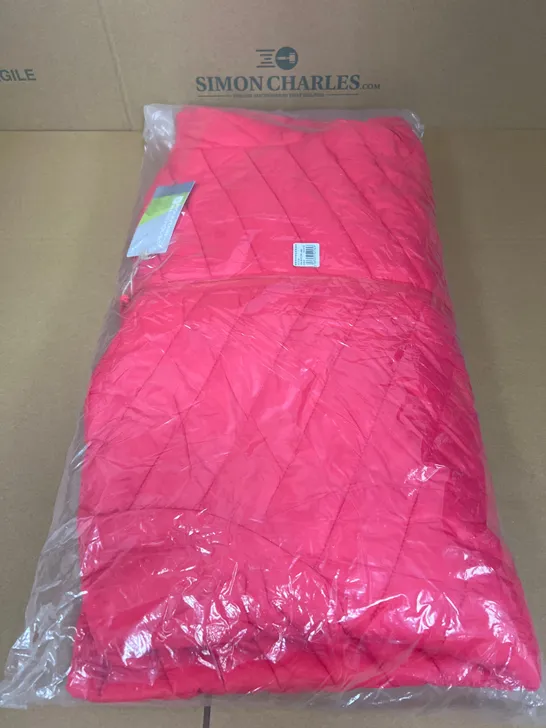 MOUNTAIN WAREHOUSE SEASONS PADDED JACKET IN HOT CORAL SIZE 24