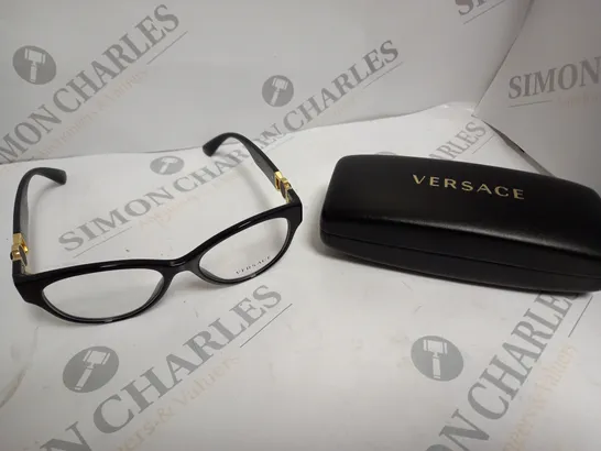 BOXED VERSACE DEMO ROUND LADIES EYEGLASSES