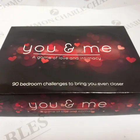 BOXED YOU AND ME A GAME OF LOVE AND INTIMACY