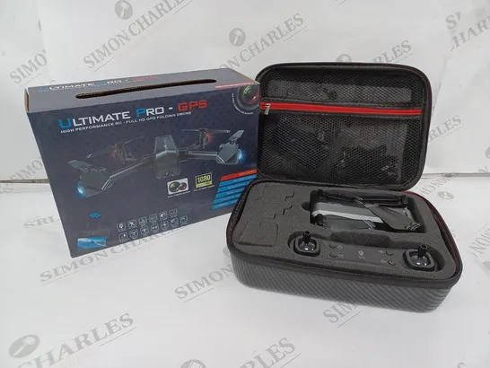 BOXED ULTIMATE PRO GPS HIGH PERFORMANCE RC FULL HD GPS FOLDING DRONE 