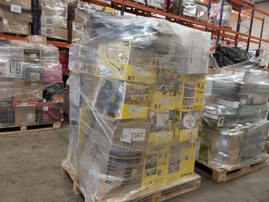 PALLET OF APPROXIMATELY 23 UNPROCESSED RAW RETURN HOUSEHOLD AND ELECTRICAL GOODS TO INCLUDE;