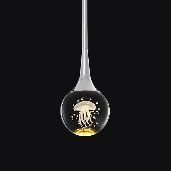 BOXED DELACERDA 1-LIGHT LED SINGLE PENDANT - GOLD (1 BOX)