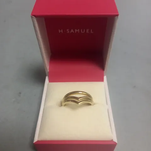 BOXED H.SAMUEL RING