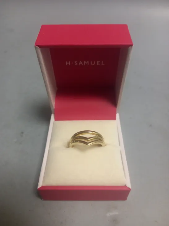 BOXED H.SAMUEL RING