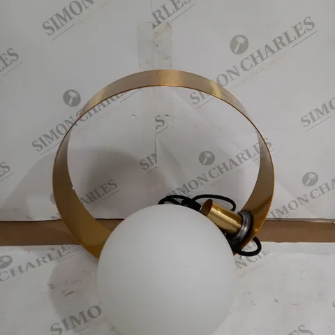 BUNDLEBERRY BY AMANDA HOLDEN ROUND METAL TABLE LAMP