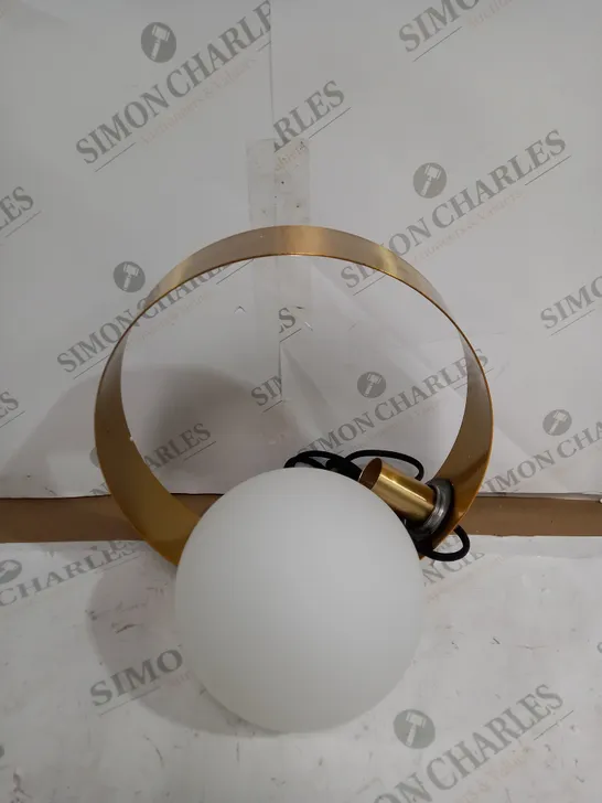 BUNDLEBERRY BY AMANDA HOLDEN ROUND METAL TABLE LAMP