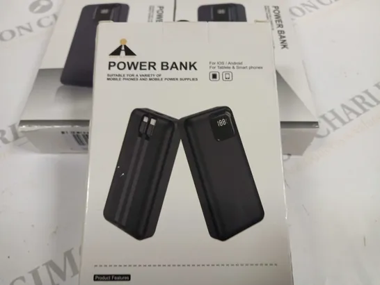 LOT OF 3 POWERBANKS FOR IOS/ANDROIND TYPE-C USB