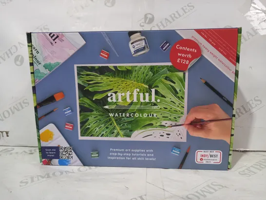 ARTFUL LET'S LEARN WATERCOLOUR