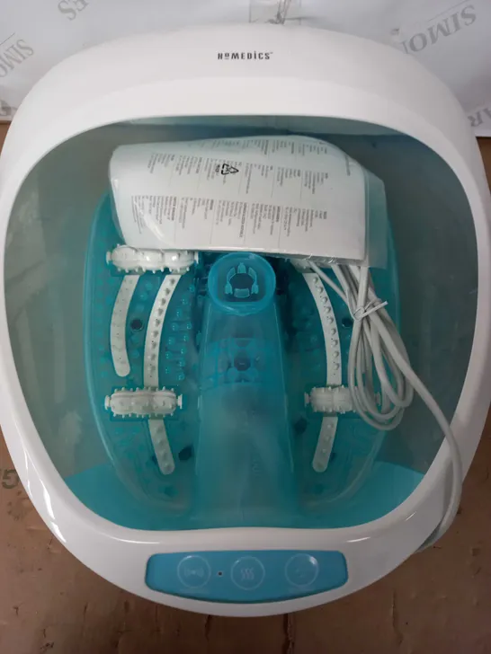 BOXED HOMEDICS SPA LUXURY FOOT SPA WITH HEATER