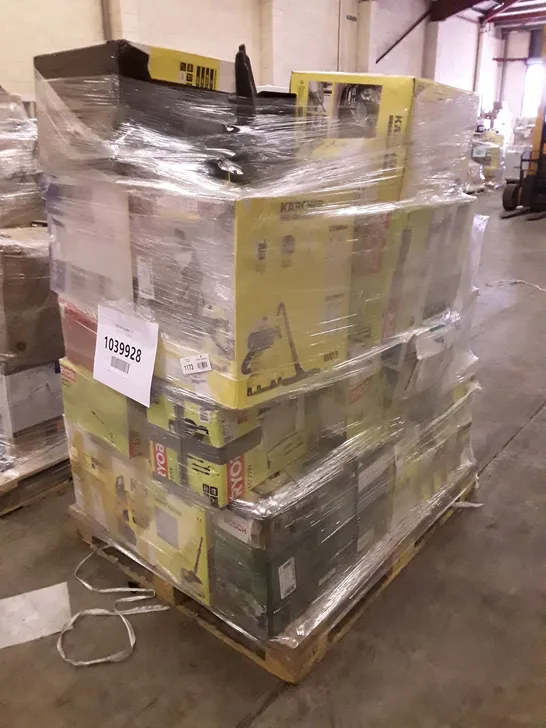 PALLET OF APPROXIMATELY 40 UNPROCESSED RAW RETURN HOUSEHOLD AND ELECTRICAL GOODS TO INCLUDE;