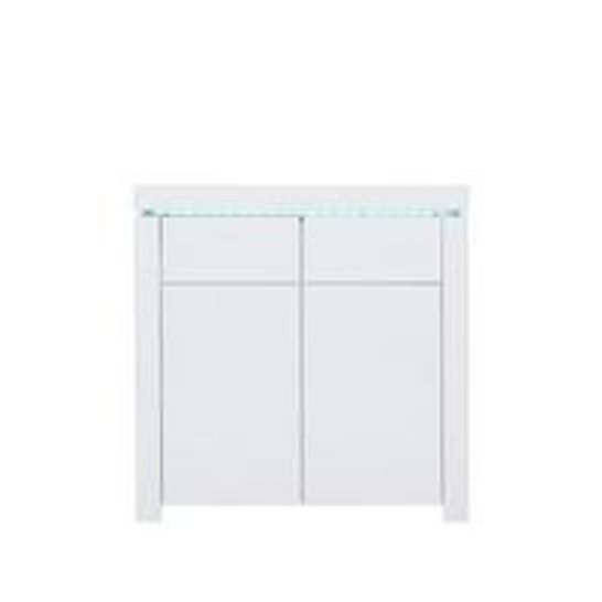 BOXED GRADE 1 ATLANTIC WHITE COMPACT SIDEBOARD (1 BOX) RRP &pound;179.00 RRP £179
