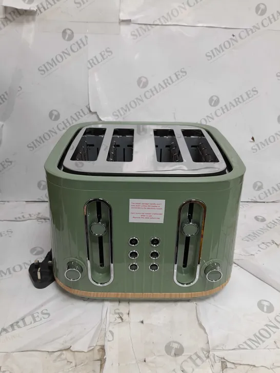 GEORGE HOME GREEN TOASTER