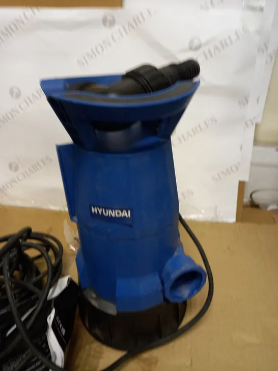 HYUNDAI WATER PUMP ID HYSP550CD