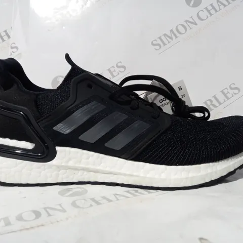 PAIR OF ADIDAS ULTRABOOST 20 SHOES IN BLACK UK SIZE 10