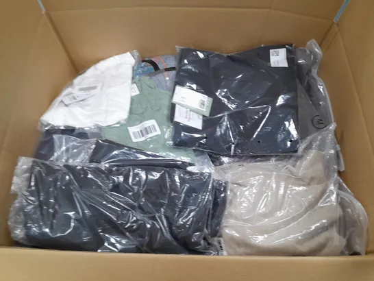 LARGE QUANTITY OF ASSORTED BAGGED CLOTHING ITEMS TO INCLUDE HOLLISTER, H&M AND SINK