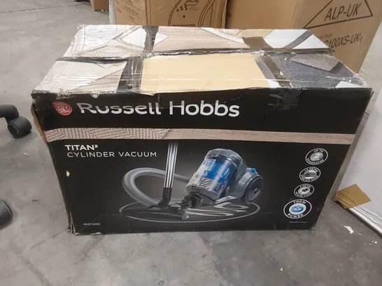 BOXED RUSSELL HOBBS TITAN2 BAGLESS CYLINDER VACUUM CLEANER 