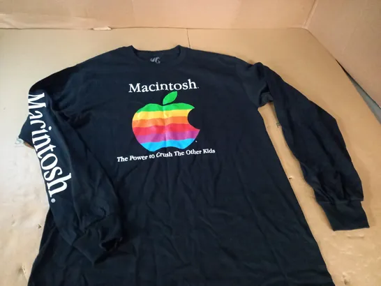 MACINTOSH THEMED LONG SLEEVED T-SHIRT - MED