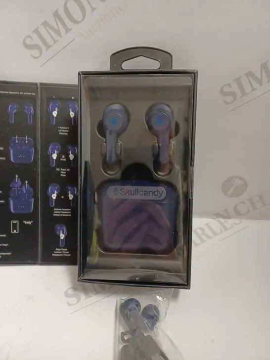 SKULLCANDY INDY TRUE WIRELESS EARBUDS - BLUE