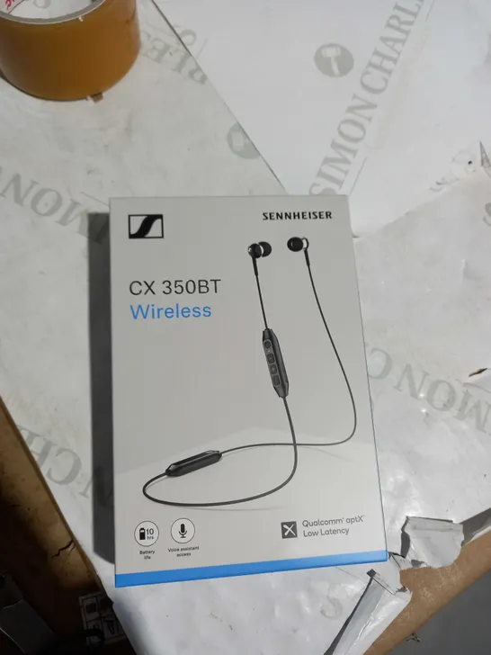 SENNHEISER CX 350BT WIRELESS EARPHONES