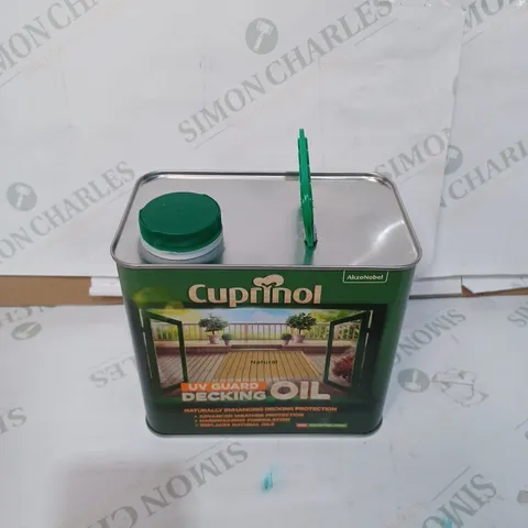 CUPRINOL UV GUARD DECKING OIL - 2.5L 