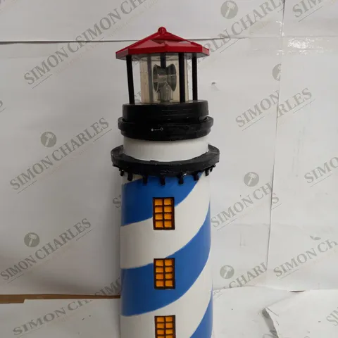 GARDEN REFLECTIONS SOLAR LED LIGHTHOUSE