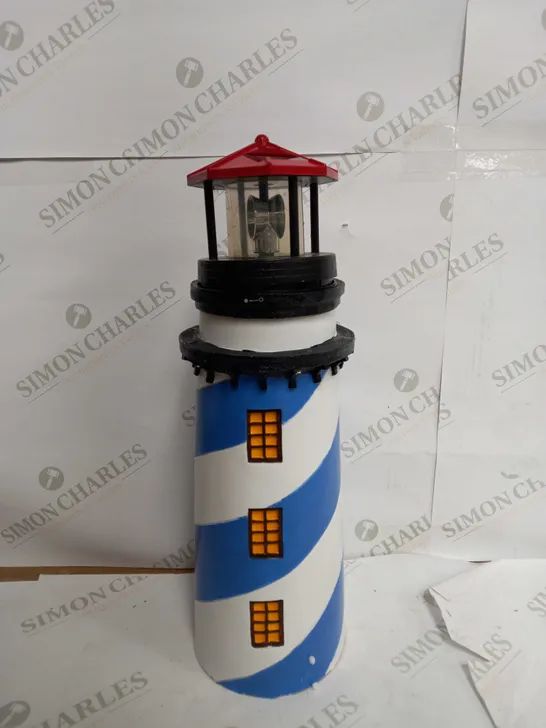 GARDEN REFLECTIONS SOLAR LED LIGHTHOUSE