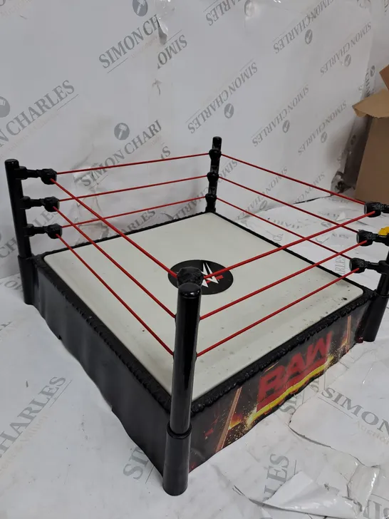 WWE RAW FIGURES AND RING SET 