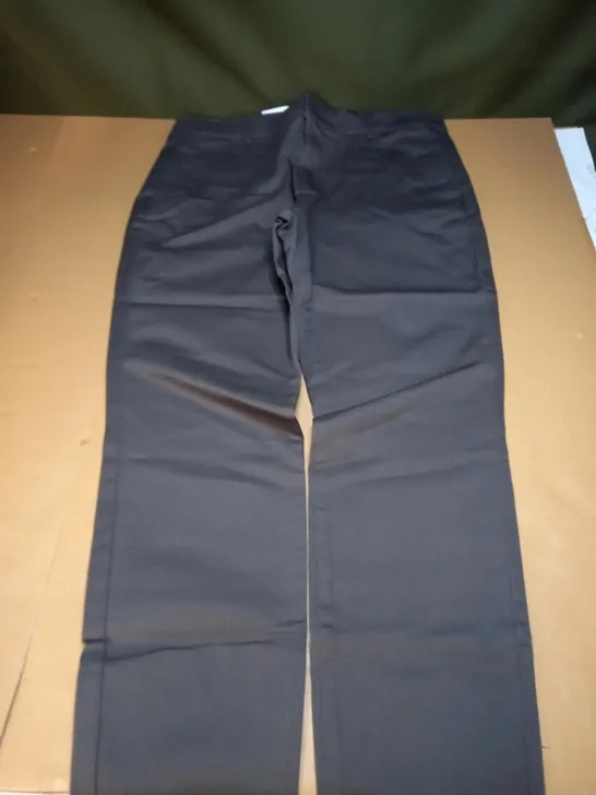 ARNE TAILORED CHINO TROUSERS IN CHARCOAL - 36R