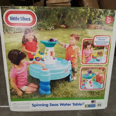 BOXED LITTLE TIKES SPINNING SEAS WATER TABLE