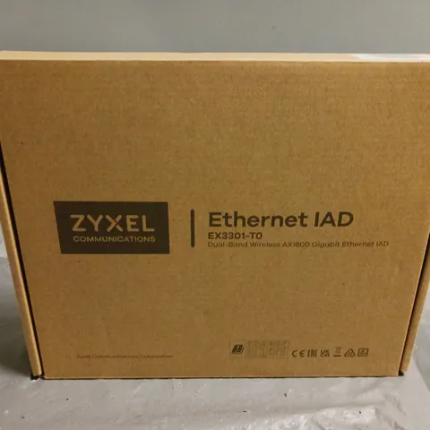 BOXED ZYXEL ETHERNET AD DUAL-BAND WIRELESS AX1800 GIGABIT ETHERNET IAD