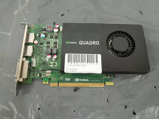 NVIDIA QUADRO K2200 GRAPHICS CARD