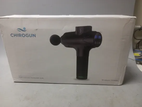 CHIROGUN PERCUSSION MASSAGE GUN