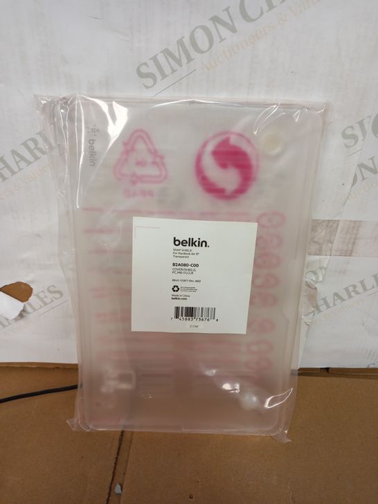 LOT OF 10 BELKIN SNAP SHIELDS FOR MACBOOK AIR 11 - TRANSPARENT