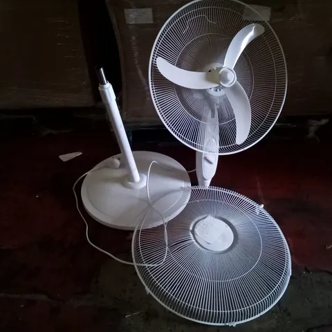 BOXED USED WHITE STANDING FAN 