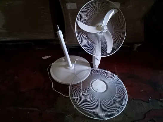 BOXED USED WHITE STANDING FAN 