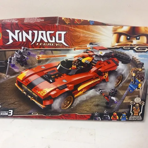 BOXED LEGO NINJAGO LEGACY 71737 X-1 NINJA CHARGER 