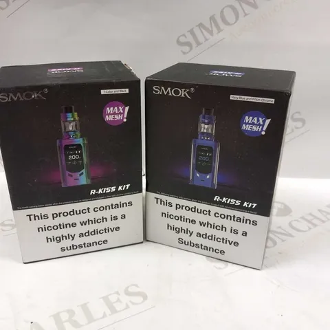 2 ASSORTED SMOK R-KISS KITS